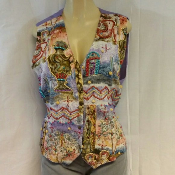 OTHER DESTINATION, Statement, 2D, Vest size Large - Picture 1 of 8